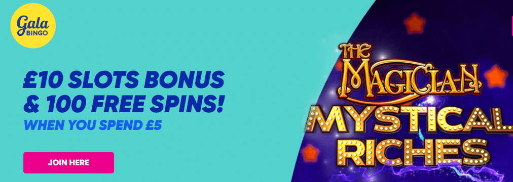 gala bingo no deposit bonus code